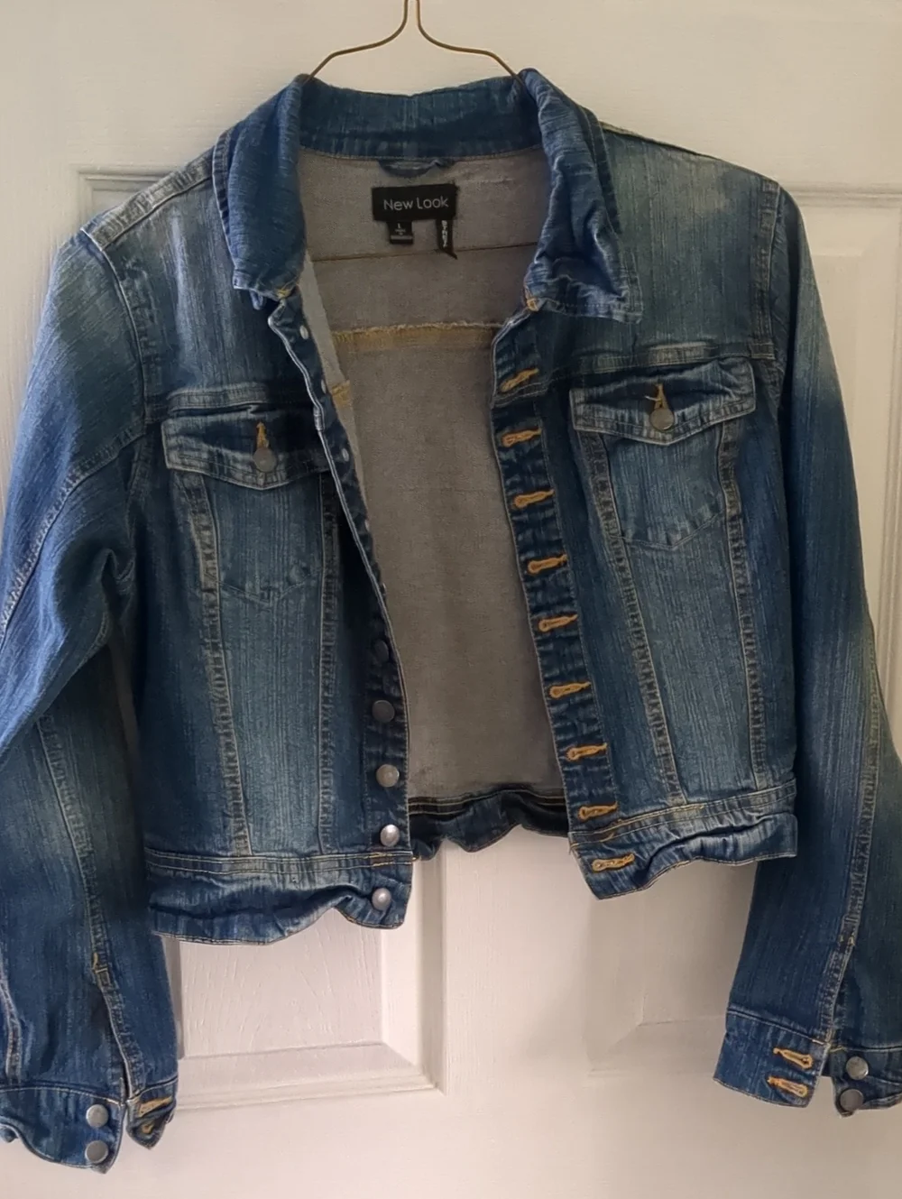New Look Light Blue Washed Denim Jacket